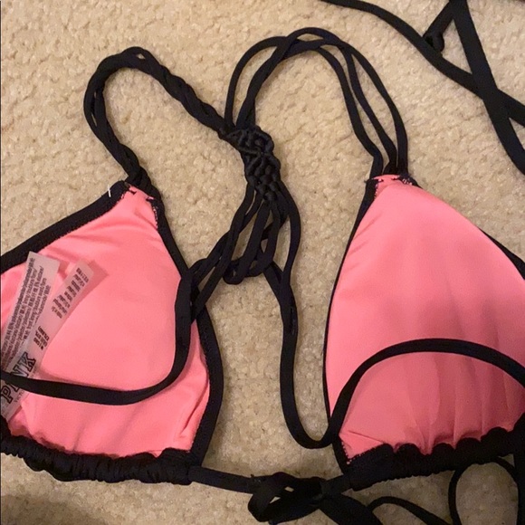Victoria Secret Pink String Bikini Top - Picture 2 of 3